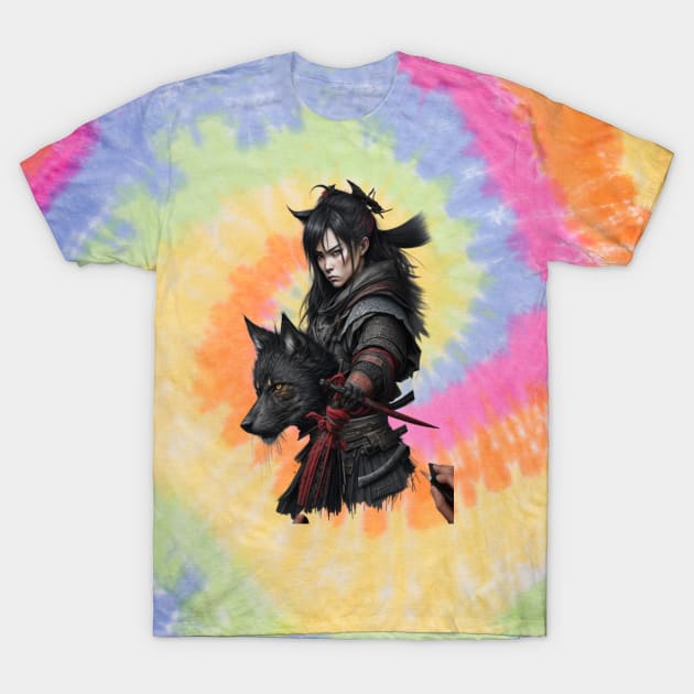 Samurai Girl T-Shirt by ATP S